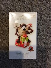2008 Hallmark Keepsake Looney Tunes Naughty Or Nice Taz Christmas Ornament picture