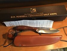 Grohmann D.H. Russell Original Canadian Belt Knife Rosewood w/ Box and Sheath picture
