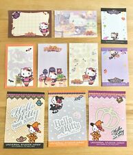 Sanrio Halloween HELLO KITTY Stationery 10 Sheet lot many paper memo pad notepad picture