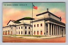 Louisville KY-Kentucky, Memorial Auditorium, Antique, Vintage Postcard picture