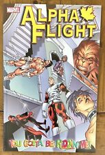 Alpha Flight You Gotta Be Kiddin Me Marvel Comics 2004 Trade Paperback TP SC New picture
