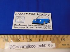2000 Dash Plaque Street Rod Sunday Eastern Pennsylvania Skippack PA Car Show picture
