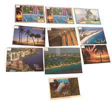 10 Antique & Vintage Florida Postcards Everglades Lake Wales Palm Beach Miami picture