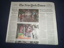 2021 DECEMBER 21 NEW YORK TIMES - OFFICIALS TRY TO KEEP PACE AS VARIANT ALARMS picture
