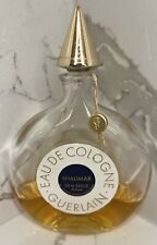 Vtg Shalimar Eau de Cologne Guerlain 3.4 Oz Bottle Vintage Perfume Paris France picture