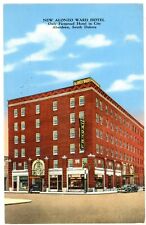 New Alonzo Ward Hotel, Only Fireproof Hotel In Aberdeen, South Dakota Postcard picture