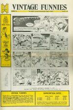 Vintage Funnies #55 NM 9.4 1974 1973 Newspaper Reprints Stock Image picture