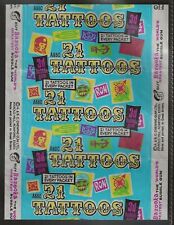A&BC WRAPPER TWENTY ONE 21 TATTOOS 1969 picture