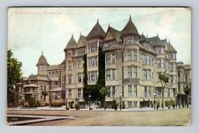 Oakland CA-California, Hotel Metropole, Advertising, Antique Vintage Postcard picture