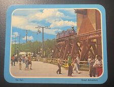 1976 Great Adventure Amusement Park New Jersey The Fort Postcard  L4 picture