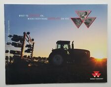 Massey Ferguson MF 8200 Series Tractors Sales Dealer's Brochure Specifications  picture
