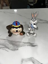 Looney Tunes Salt & Pepper Shaker 1993 Bugs Bunny Taz Tasmanian Devil picture