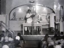 Vintage Baking Cooking Class Photo Antique Test Kitchen Los Angeles c 1930-40s picture