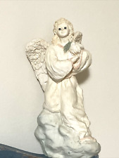 VTG 1991 United Design Angel Collection MESSENGER OF PEACE Stone Carved Figurine picture