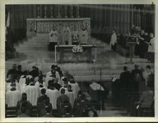 1969 Press Photo Funeral ceremony for Bishop William A. Scully, Albany, New York picture