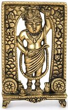 Decorative Brass Shri Krishna as Shrinath Ji Statue Idol Exquisite Craftsmanship picture
