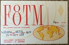 QSL Card - Palaiseau, France - Lucien Aubry - F8TM - 1973 - Postcard picture