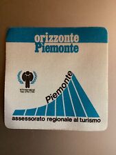 Adhesive Sticker - Piedmont Italy Tourist - Vintage 80s Original decal picture