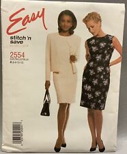 Vintage McCall’s Easy Sewing Pattern #2554 Dress & Jacket NOS New Old Stock picture