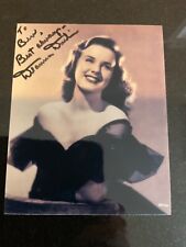 DEANNA DURBIN  signed photo picture