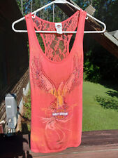 Harley Davidson, S, glitz front tank top w/  lacy racer back, NWOT, sexy picture