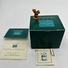 WDCC WALT DISNEY ENCHANTED PLACES WINNIE THE POOH POOH WITH HONEY POT MIB COA picture
