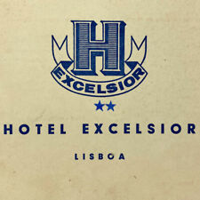 Vintage 1950s Hotel Excelsior Lisboa Lisbon Portugal Breakfast Menu picture