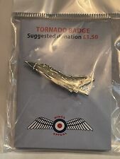 RAF Association Wings Appeal Enamel Tornado Lapel Pin Badge 39mm Brand New picture