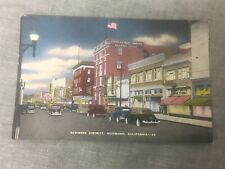 1930-40's Business District Richmond, California Post Card picture
