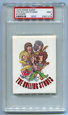 1979 1980 Panini Super Stickers The Rolling Stones vintage music card PSA 9 Mint picture