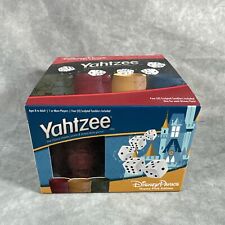 Disney Theme Parks Edition YAHTZEE Dice Game 4 Sculpted Tumblers Complete In Box picture