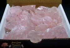 Rose Quartz 1 Lb Box Natural Pink Crystal Chunks Wholesale Raw Gemstones picture