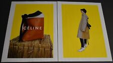 2016 Print Ad Fashion Style Heels Art Celine Hand Bag Purse Coat Belt Lady picture