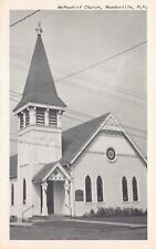 Woodsville Grafton County New Hampshire Methodist Church Vtg Postcard CP345 picture