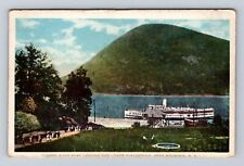 Bear Mountain NY-New York, Hudson River Landing, Playground, Vintage Postcard picture