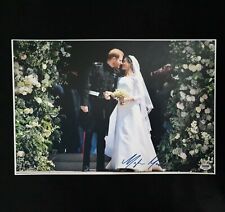 Rare Meghan Markle Duchess Sussex Signed Royal Wedding Photograph Prince Harry picture