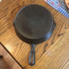 Antique Wapak Hollow Ware #8 Indian Head Cast Iron Skillet,cleaned & seasoned picture