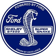 Ford Shelby GT 500 Super Snake NEW Steel Sign: 24
