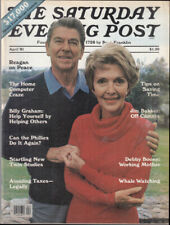 SATURDAY EVENING POST 4 1981 Ronald Reagan Billy Graham Debby Boone Bakker &c picture