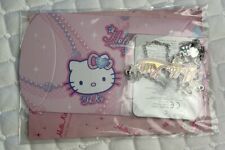 Hello Kitty Necklace New Sanrio Official Charms Sparkles Cute Pink Metal Japan picture