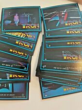 Tron Puzzle Trading Collection Cards A WALT DISNEY MOVIE 1981 Vintage  picture