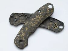 Custom Made Brass+Forged Carbon Fiber Handle Scales for Spyderco C223 Para3 picture