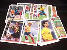 U.S.A. WORLD CUP MENS SOCCER TEAM Complete Trading Card Set  MEOLA +++ picture
