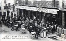 CPA 66 AMELIE LES BAINS CAFE DE L'AUDE ET DE L'HERAULT (LARGE ANIMATION picture