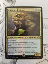 MTG - Shadows over Innistrad - The Gitrog Monster - Italian Foil Excellent picture