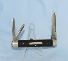 RARE VINTAGE WALDEN KNIFE CO EBONY EQUAL END WHITTLER KNIFE 1874-1923 NO CASE /B picture
