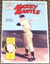 1991 MAGNUM COMICS MICKEY MANTLE #1 VF BASEBALL GREATEST HEROES NEW YORK YANKEES picture