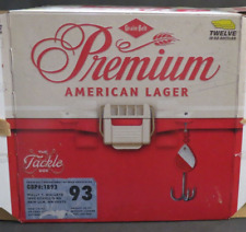 Grain Belt Premium Lager The Tackle Box Beer Can Empty Box Case Man Cave picture