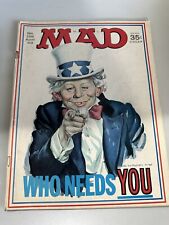 Mad Magazine 126 April ‘69 Who Needs You Draft Norman Mingo Cover Original owner picture