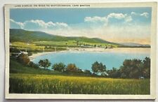 Lake Ainslie on Road to Whycocomagh Cape Breton NS Canada Antique Postcard picture